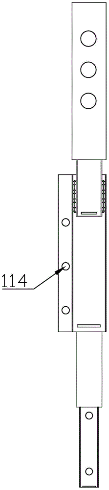 Multi-section sliding rail allowing splicing