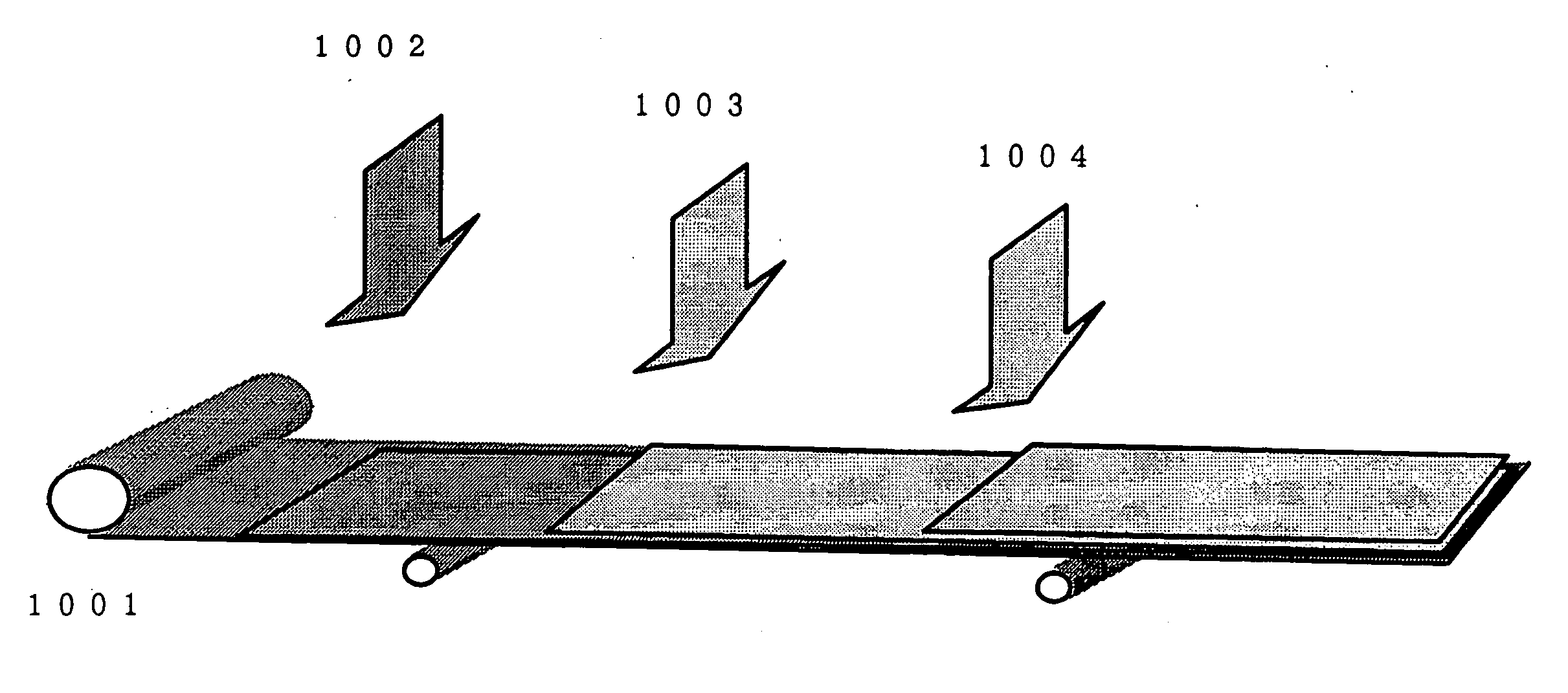 Base film for liquid-crystal panel, functional film for liquid-crystal panel, manufacturing process for functional film and manufacturing apparatus for functional film