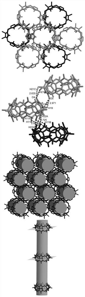 Hexamethyl six-membered cucurbit ring supramolecular self-assembly carrier and its application