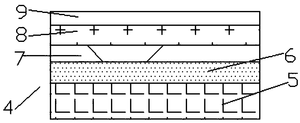 Cow leather thermal compounding type face sleeve and production process thereof