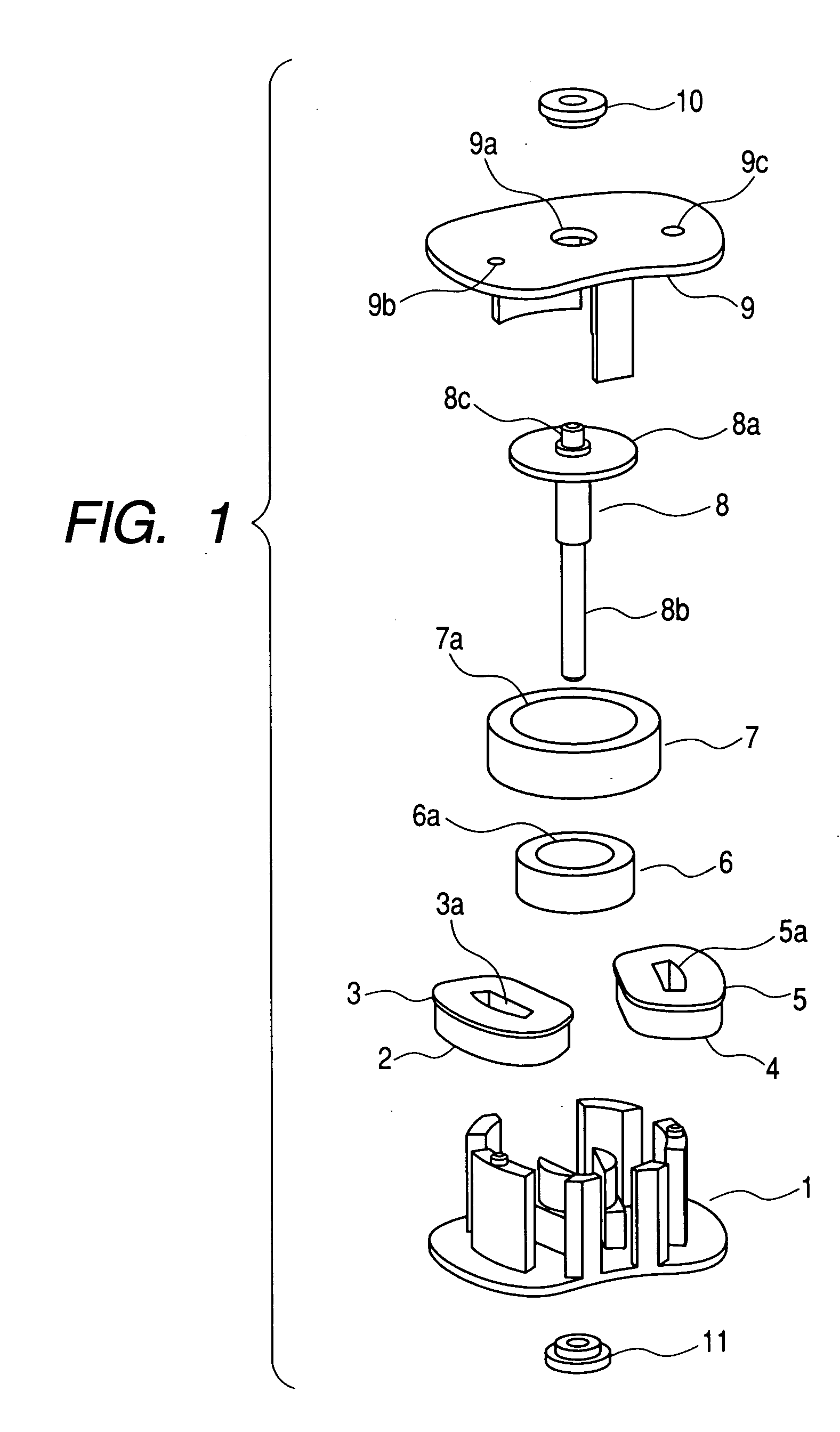 Motor and optical apparatus