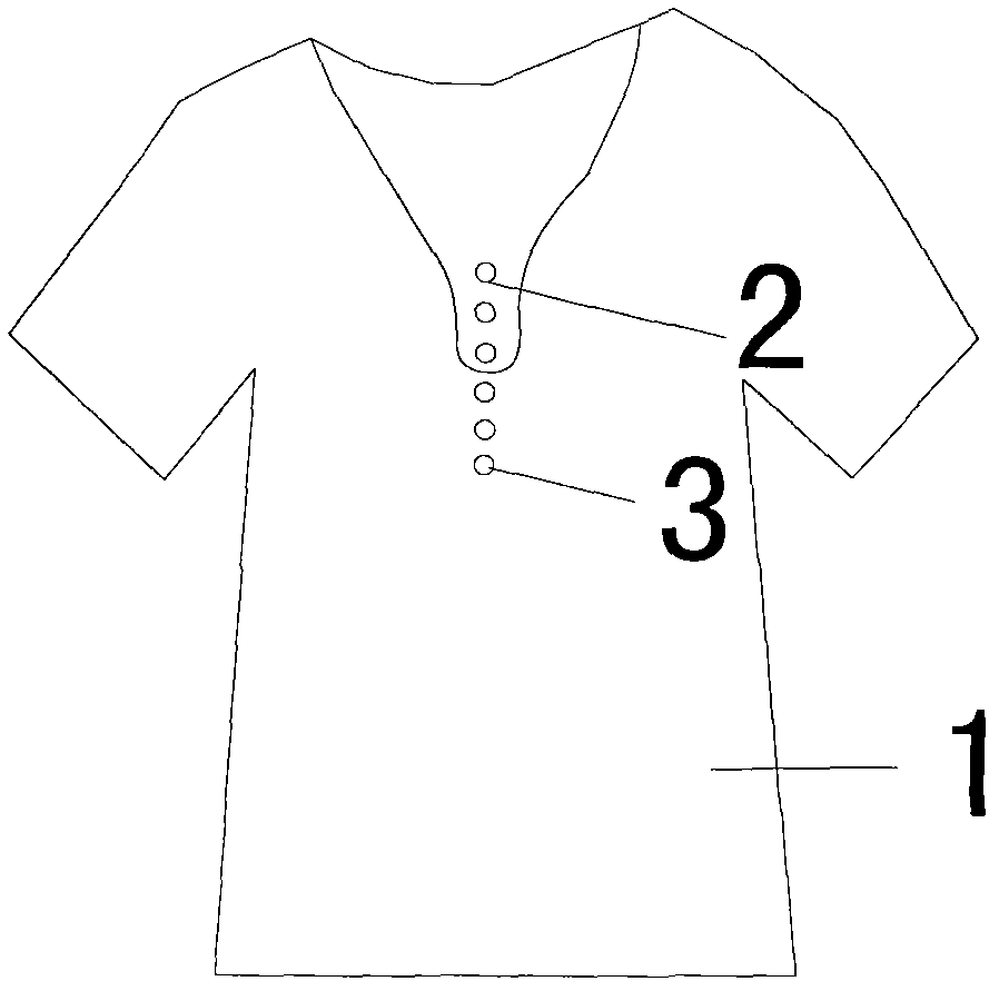 Soft short-sleeved shirt easy to roll and with buttons