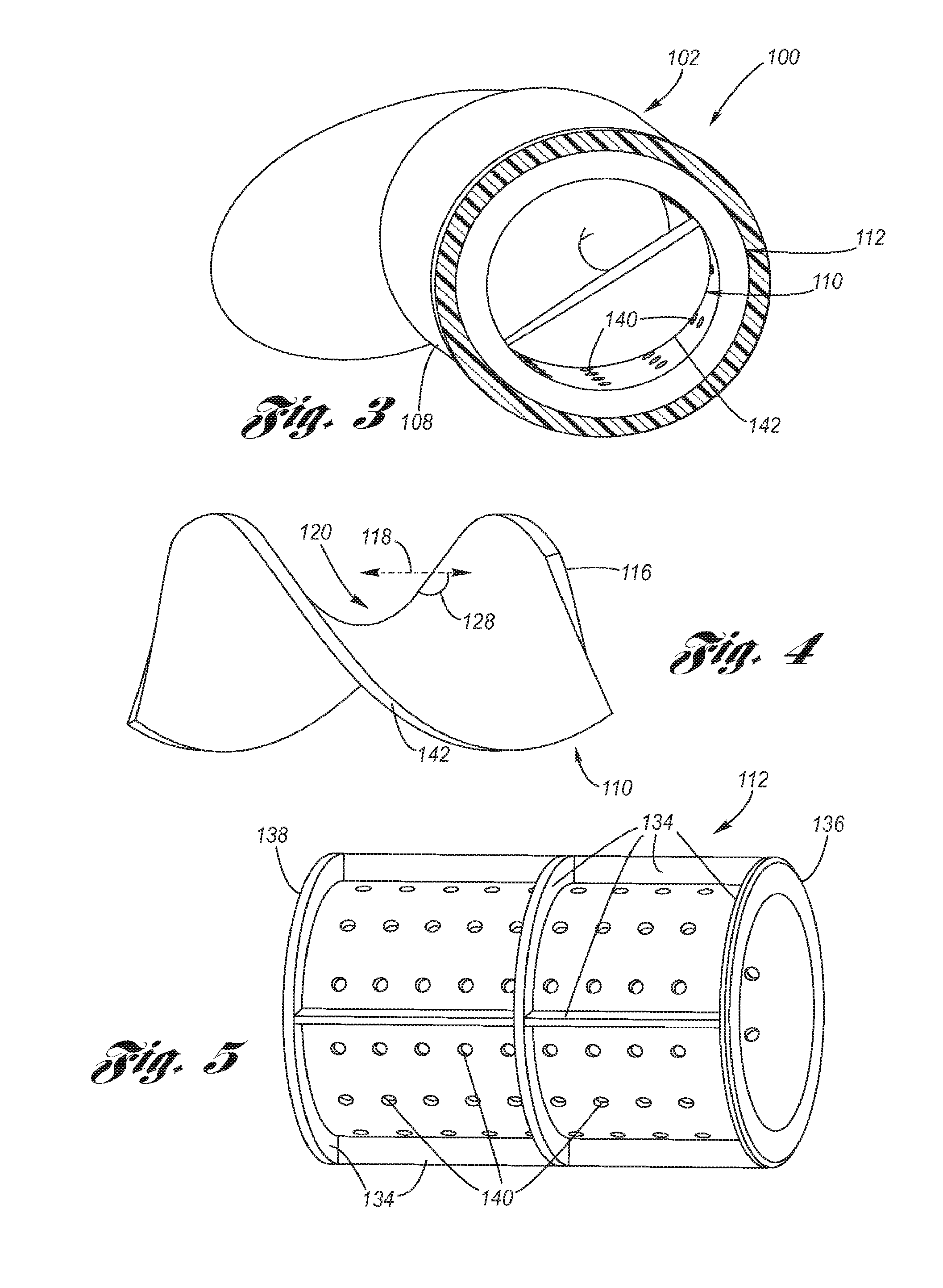 Induction system with air flow rotation and noise absorber for turbocharger applications
