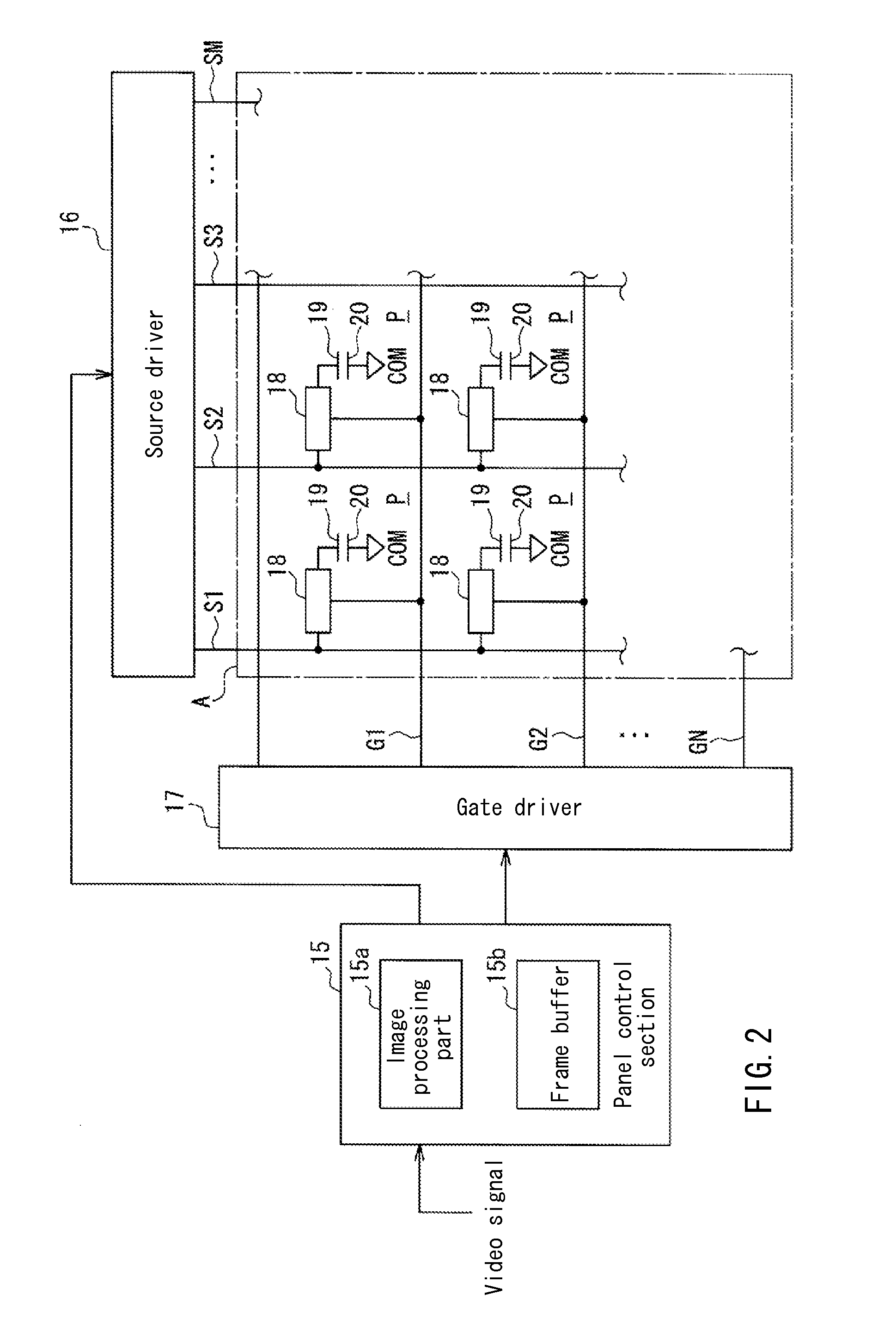 Semiconductor device, active matrix substrate, and display device