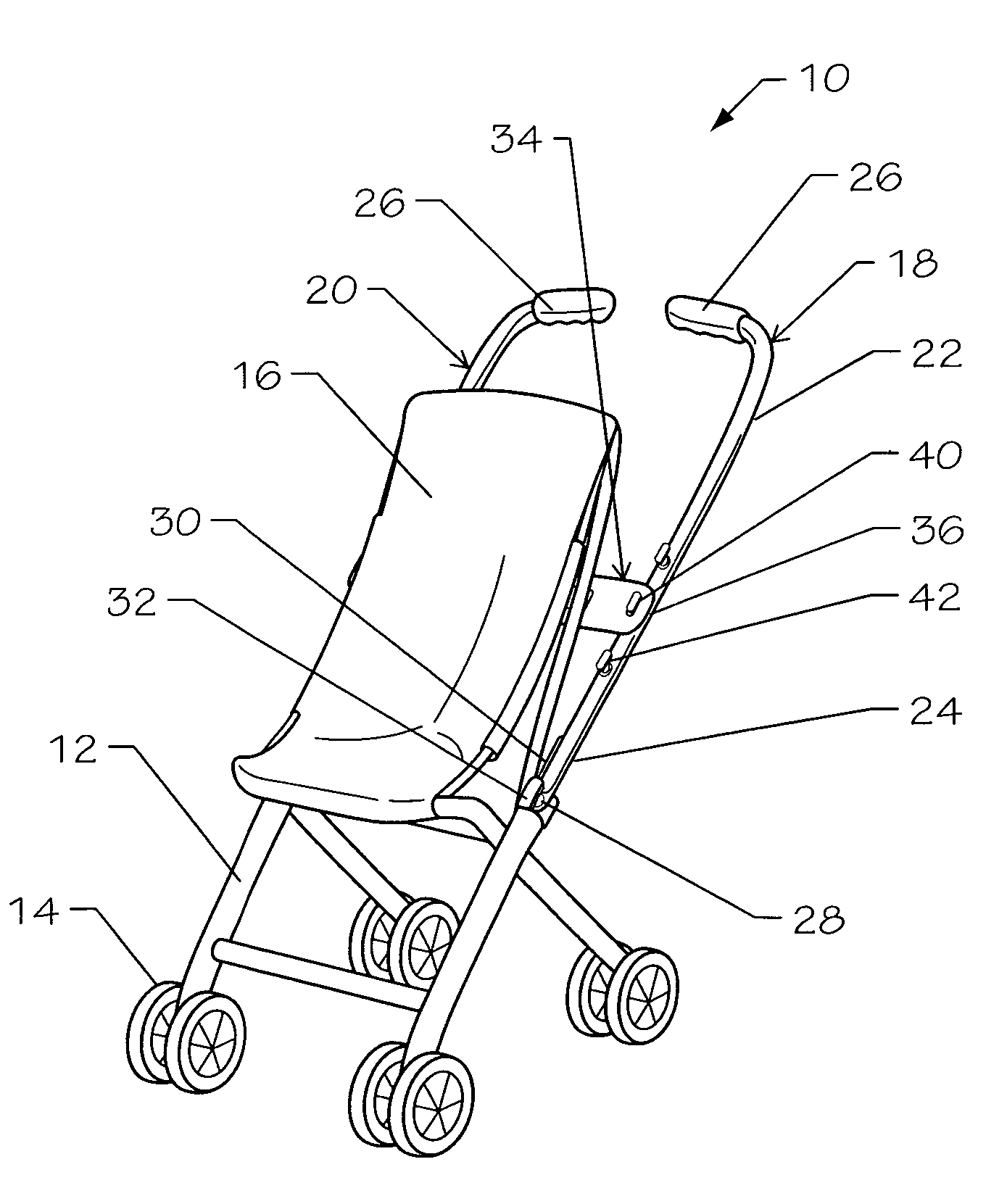 Exercise stroller device