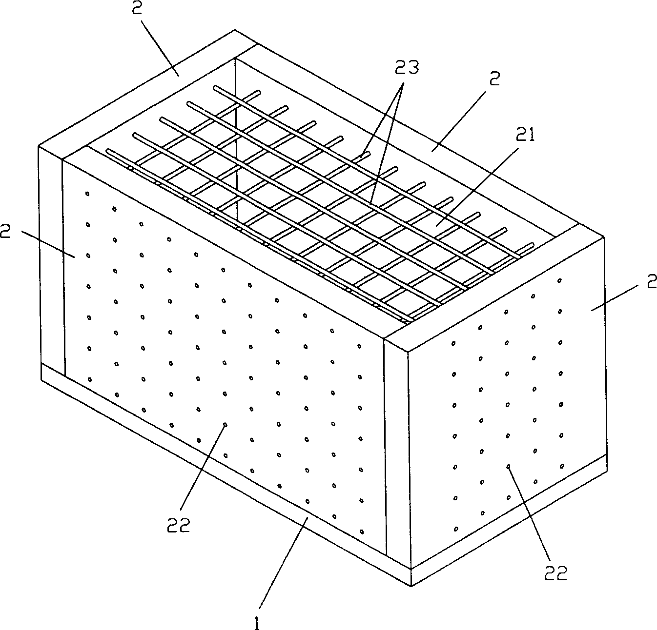 Method for producing permeability type die steel