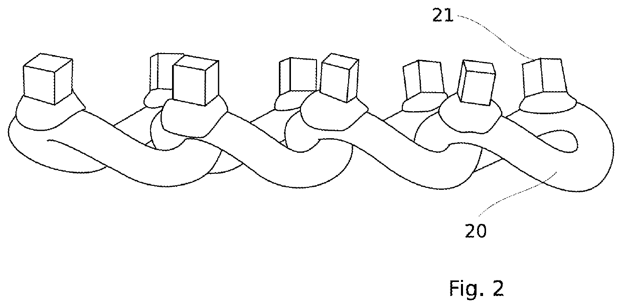 Cleaning device, method and use for cleaning a pipe