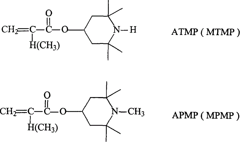 Use of reaction type hindered amine, coating formula and method for in-situ photostabilization of coating layer