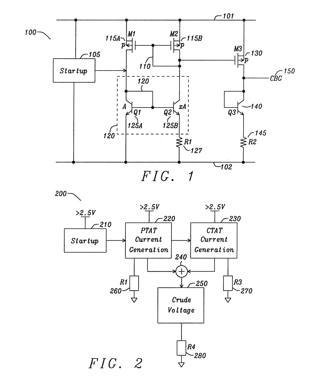 Apparatus and Method for High Voltage Bandgap Type Reference Circuit with Flexible Output Setting