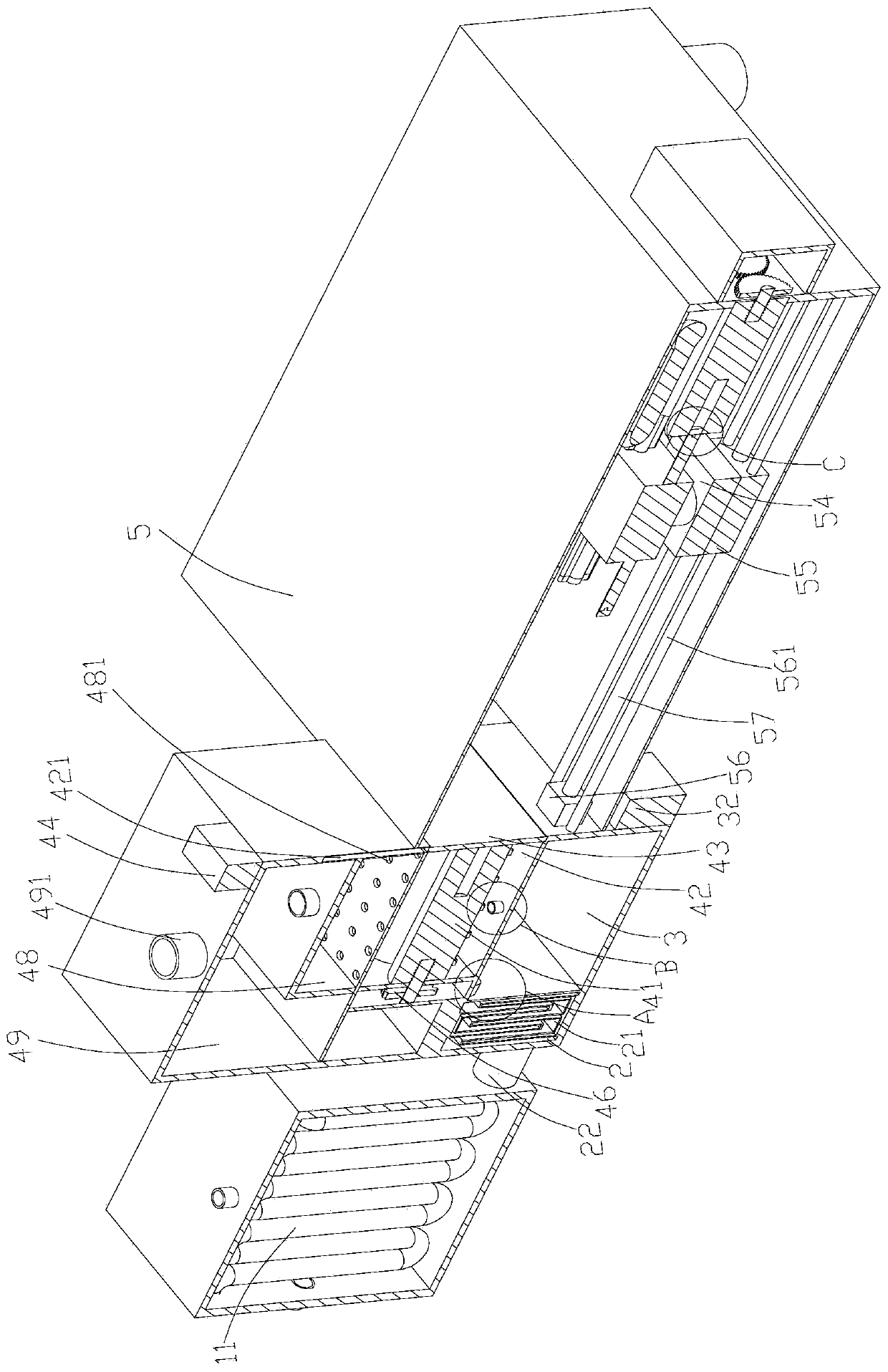 Water gas hydrogen production equipment for natural gas processing