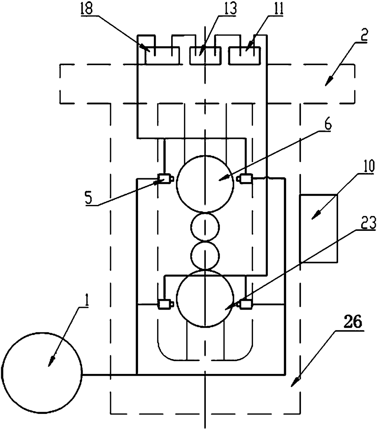 Grease lubrication system and method of roller for magnesium alloy rolling