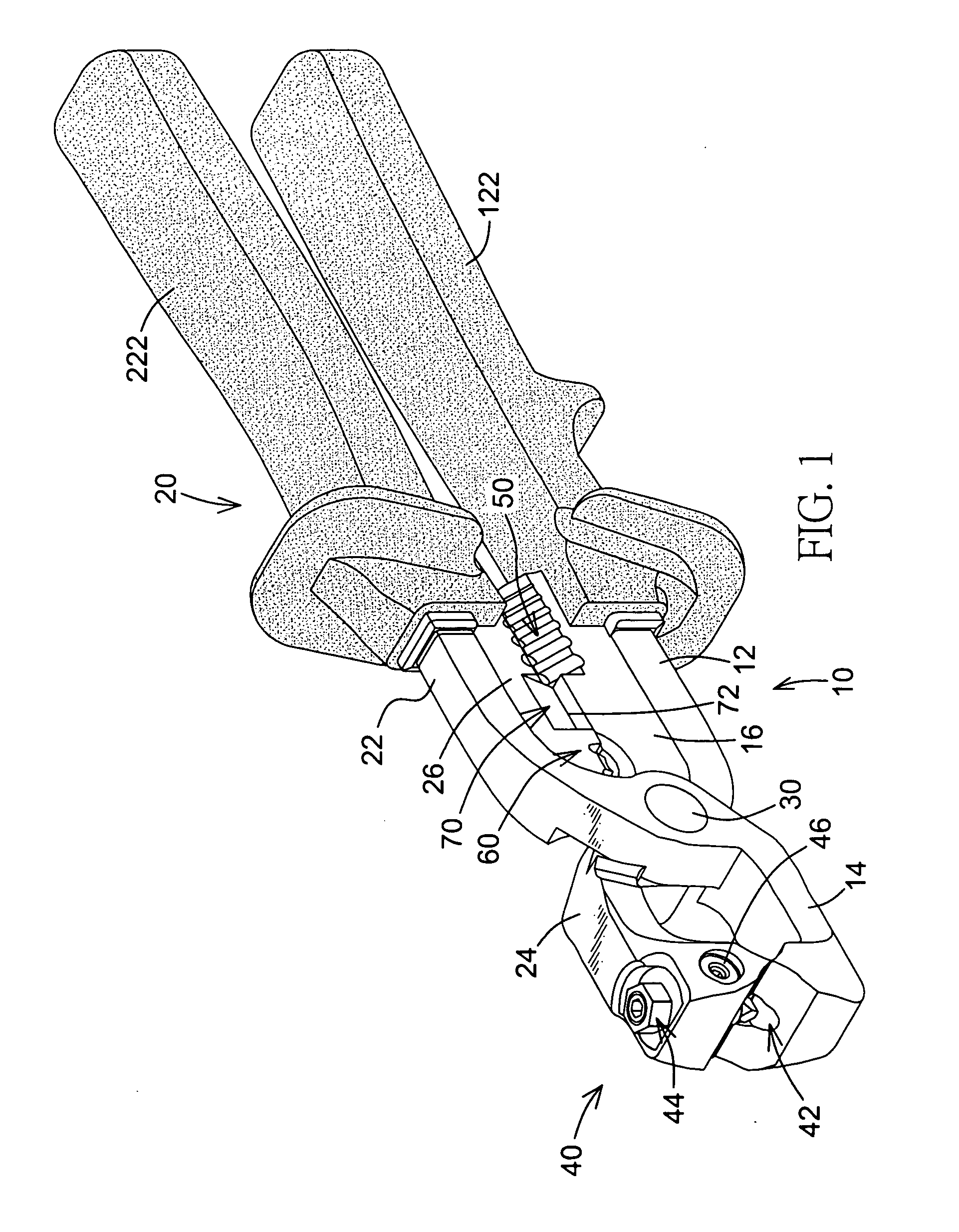 Wire crimping tool