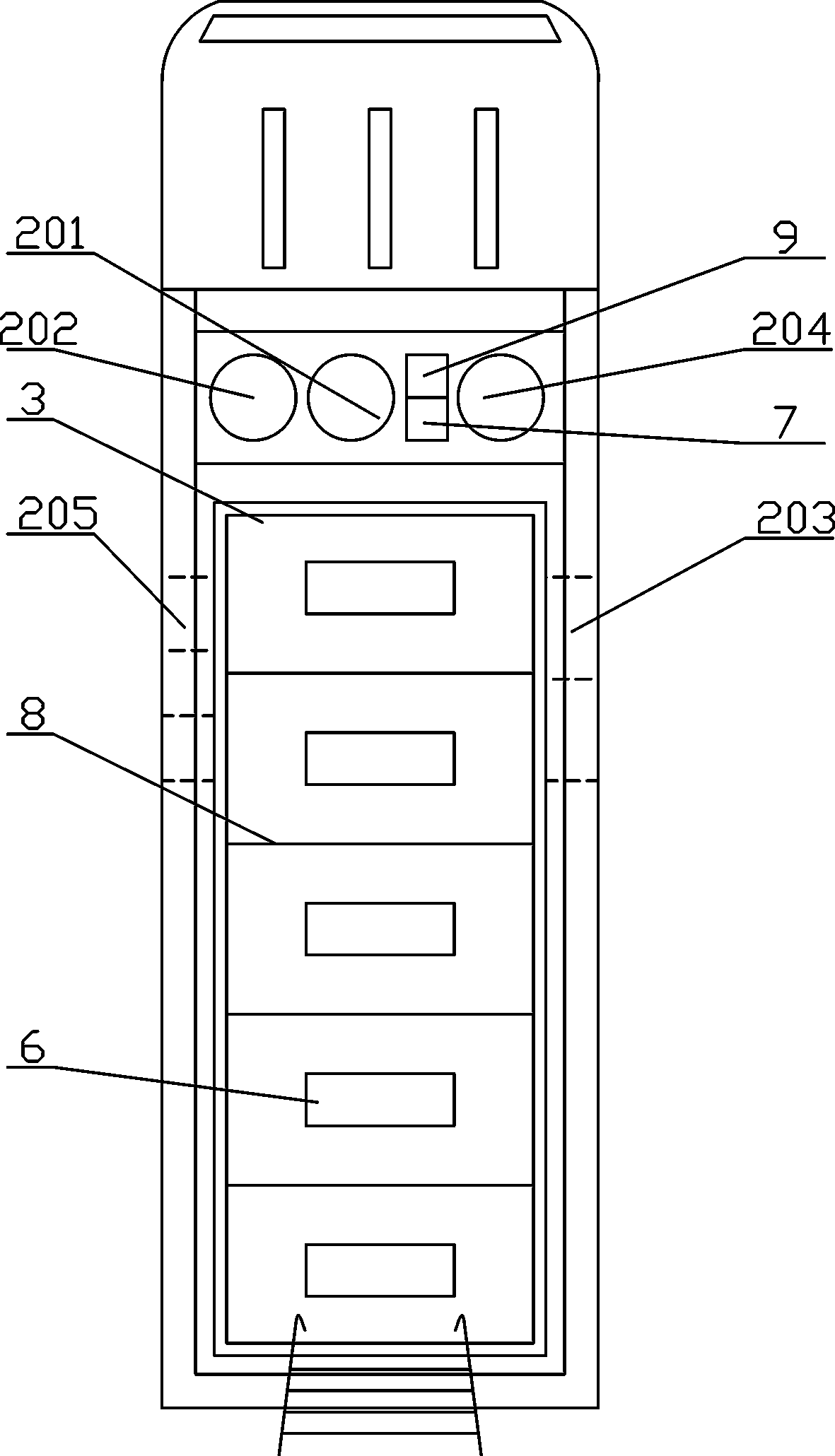 A high-density live fish transport vehicle and transport method thereof