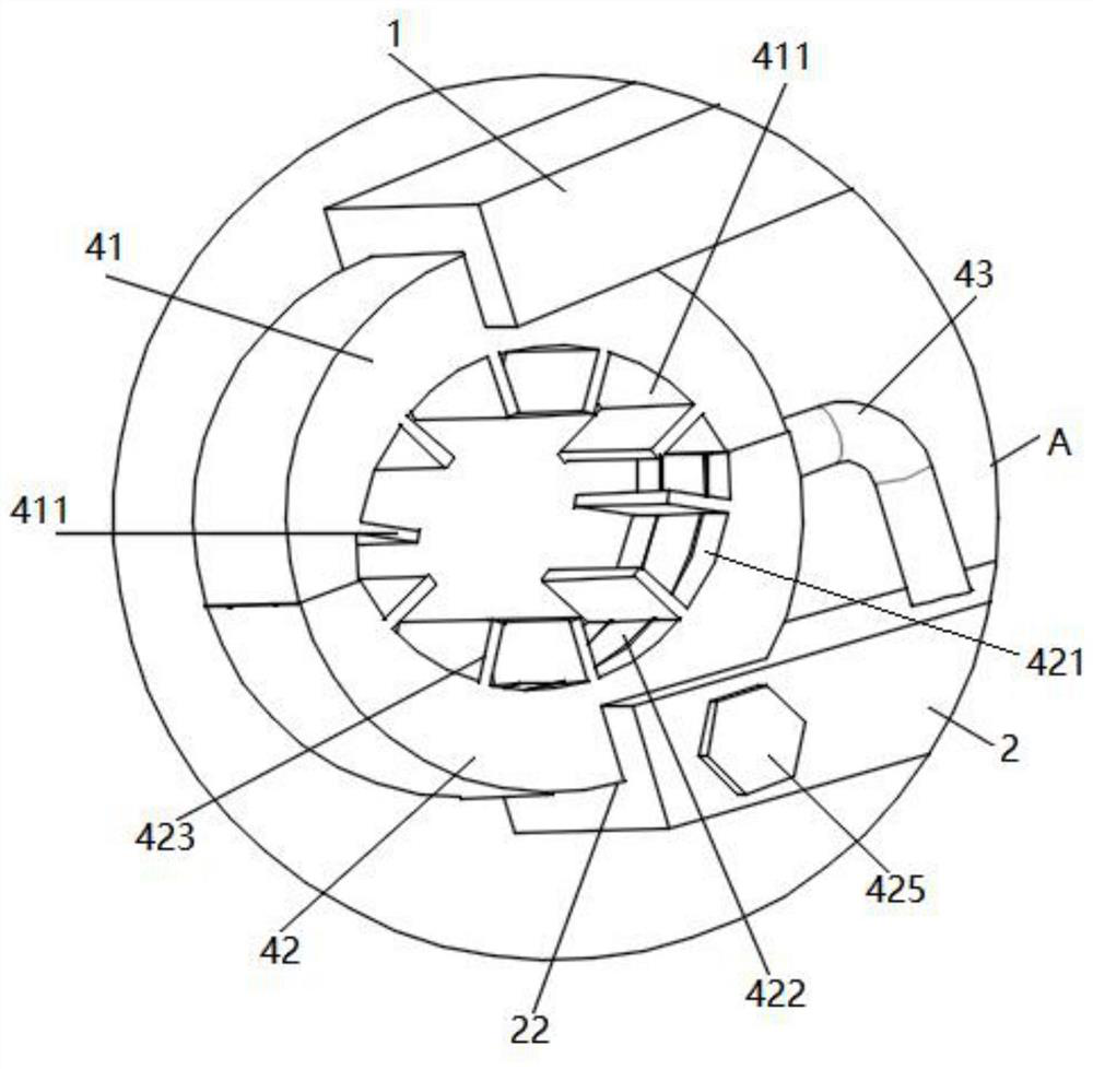 Storage battery charging clamp device