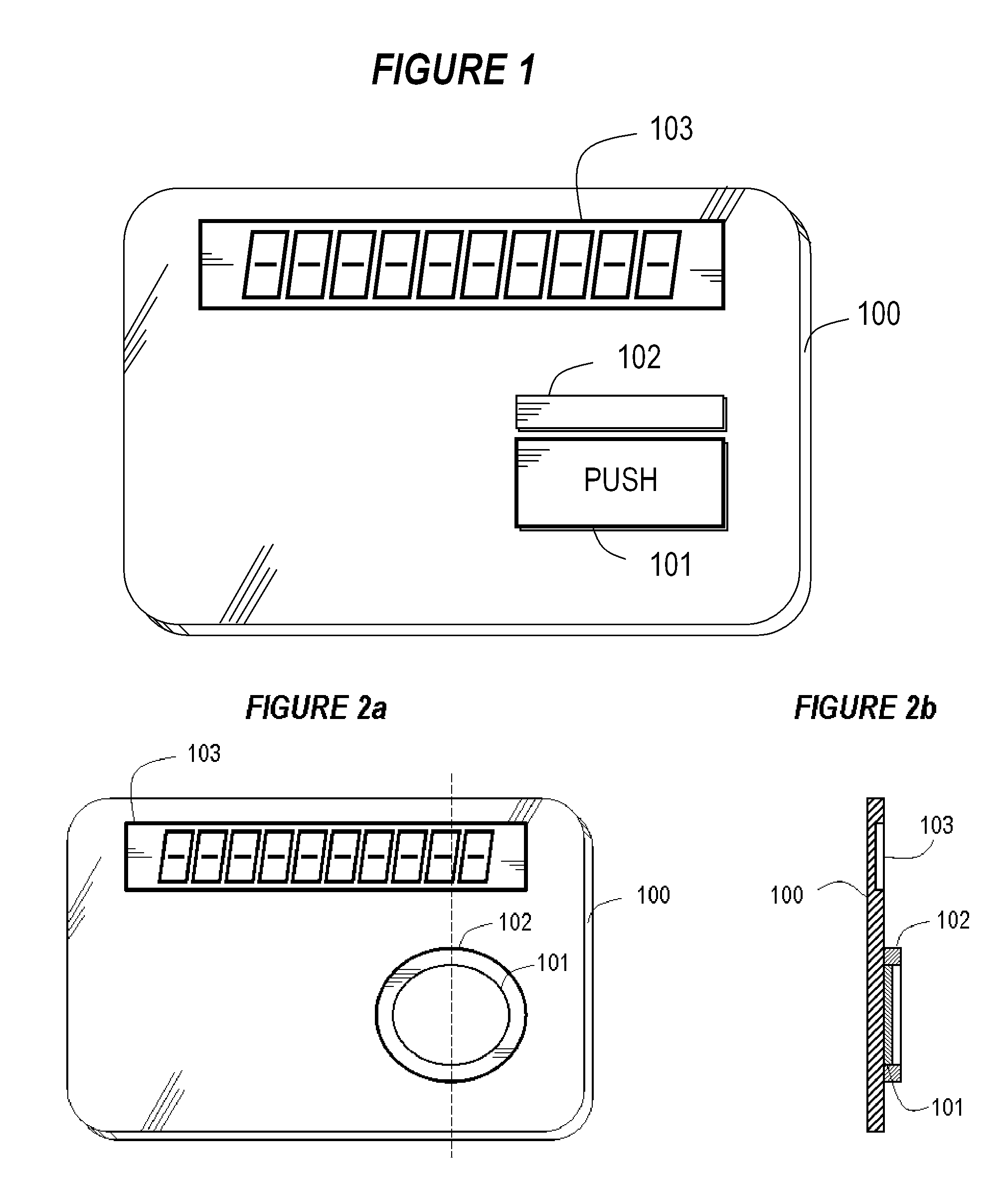 Slim electronic device with detector for unintentional activation