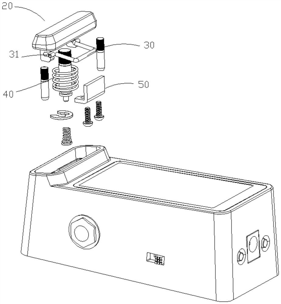 Balancing rod treading nail assembly, tuner and effector