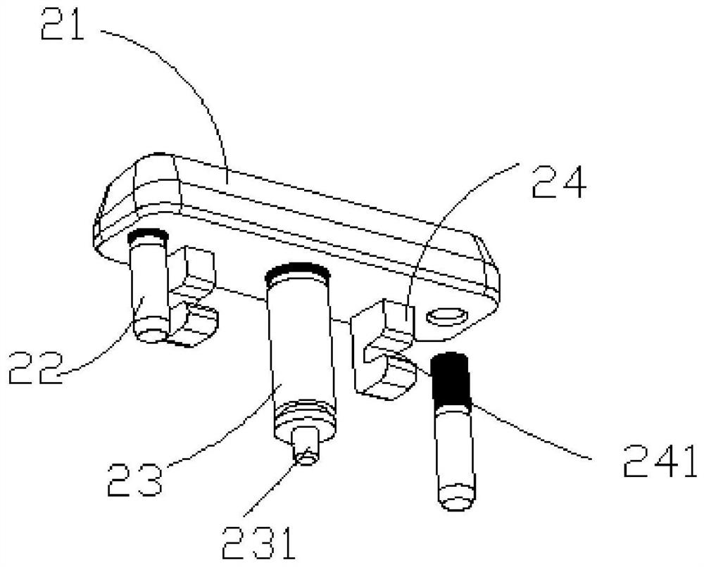 Balancing rod treading nail assembly, tuner and effector