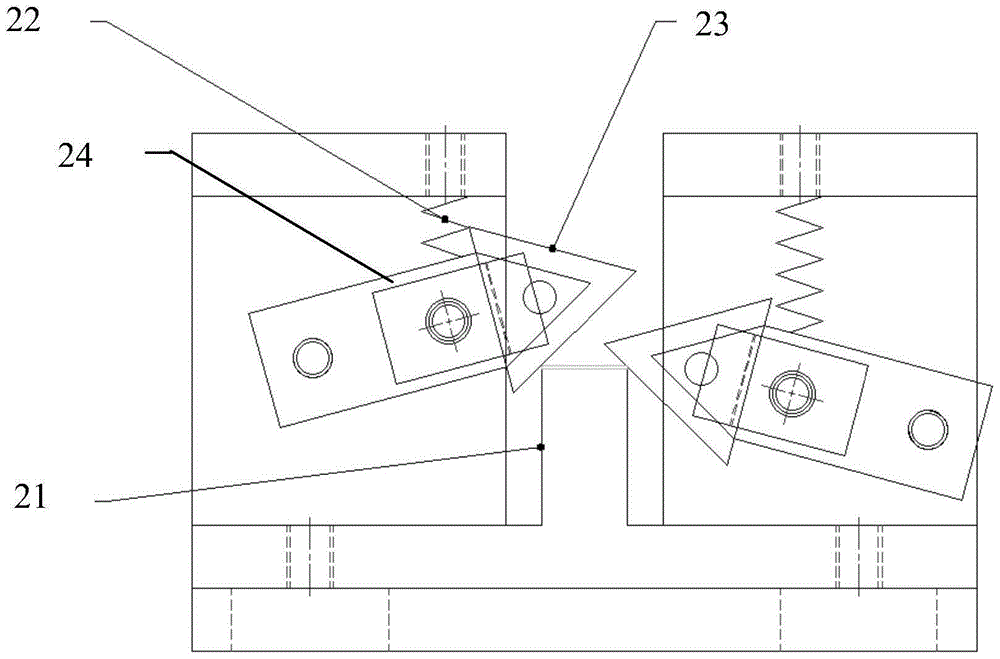 A deburring mechanism and method for a flux-cored steel strip