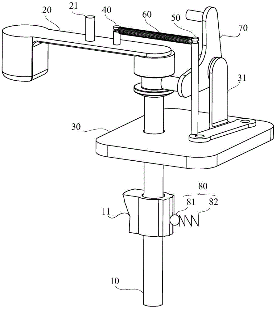 Shift control mechanism and automobile