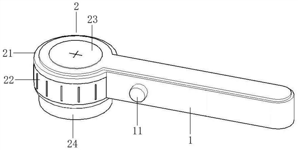 Skin examination instrument with biopsy function