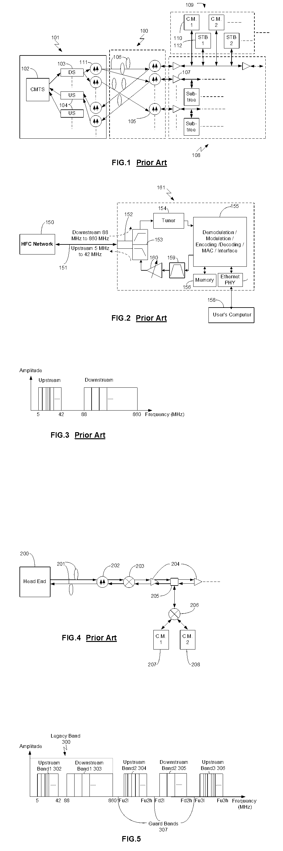 System and Method for Communication over a Network with Extended Frequency Range