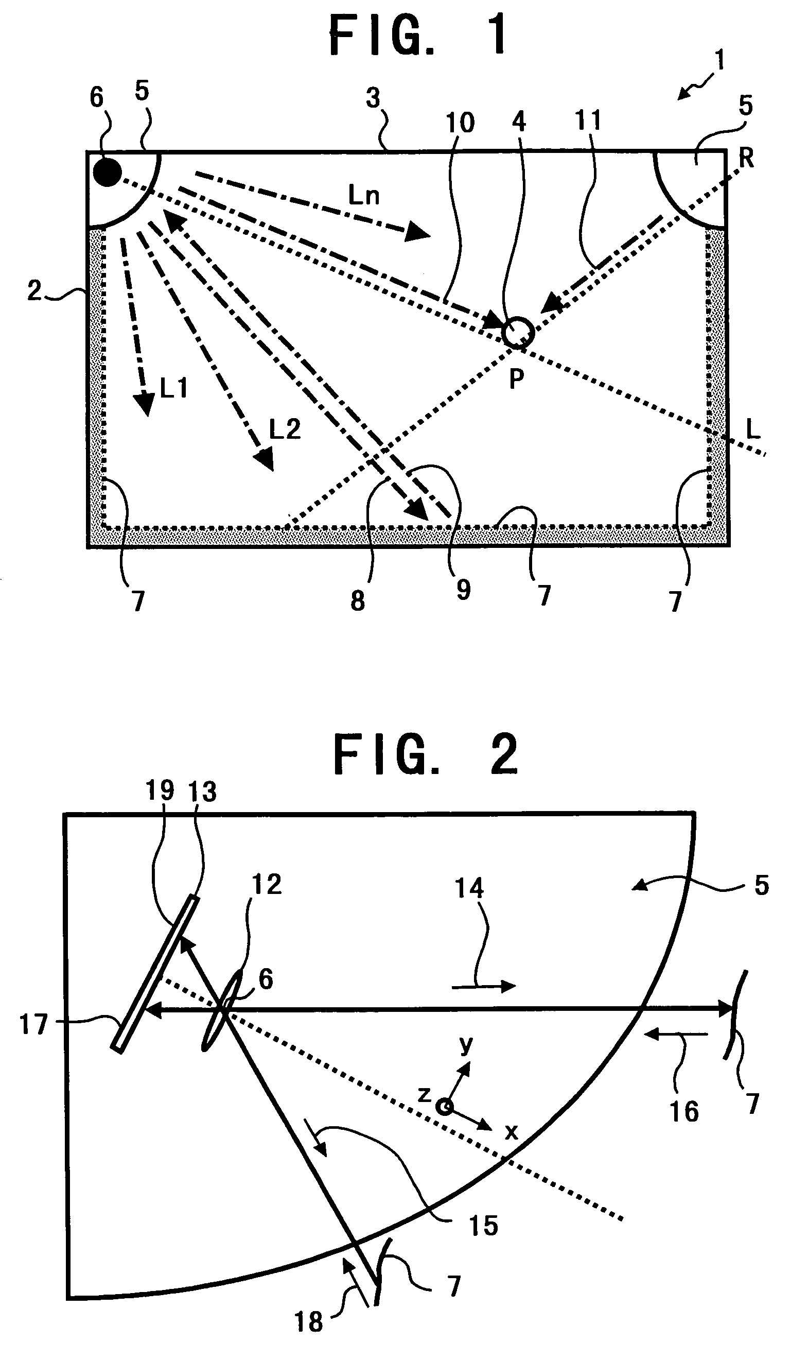 Coordinate inputting/detecting apparatus and method designed to avoid a trailing phenomenon