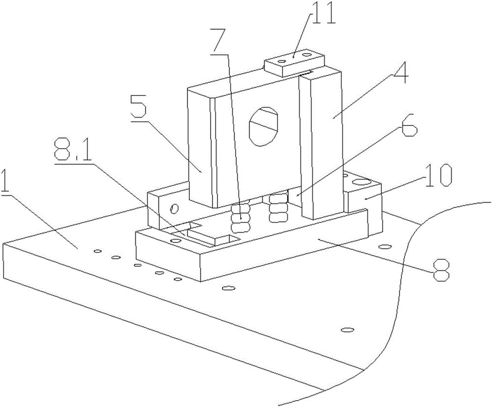 Forming method for automobile torsion beam