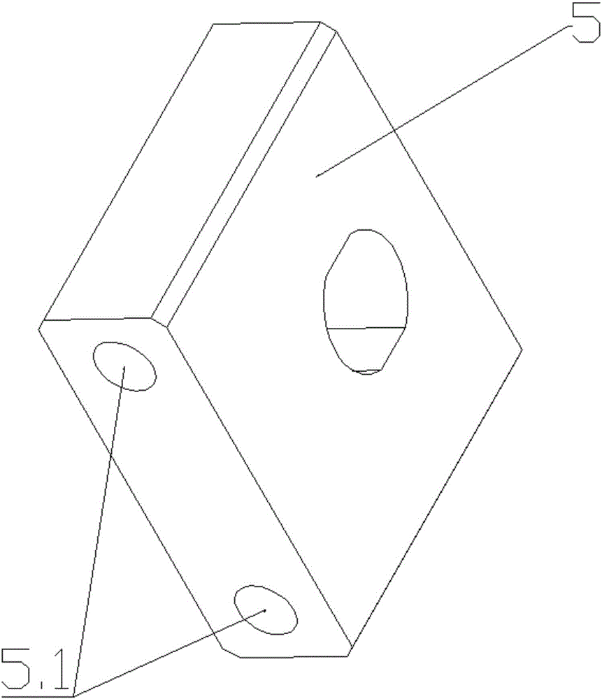 Forming method for automobile torsion beam