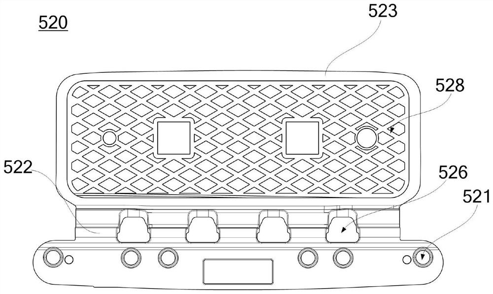 Airbag door assembly and instrument panel assembly