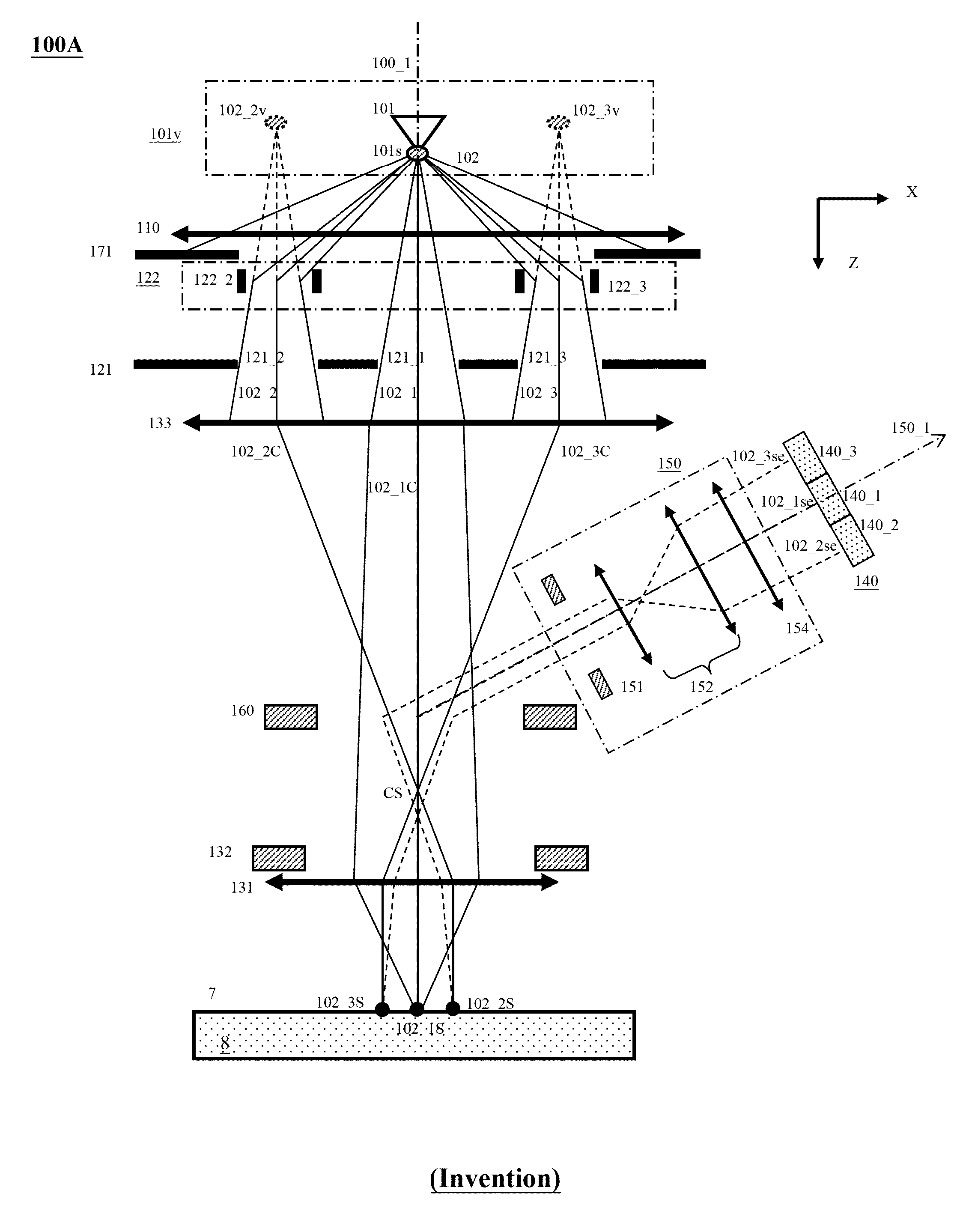 Apparatus of Plural Charged-Particle Beams
