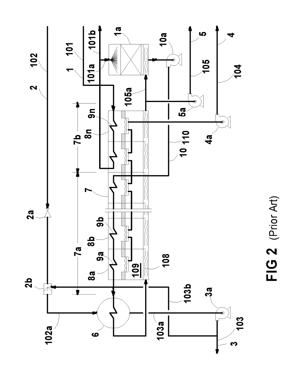 Multi-stage flash desalination system with thermal vapor compressor
