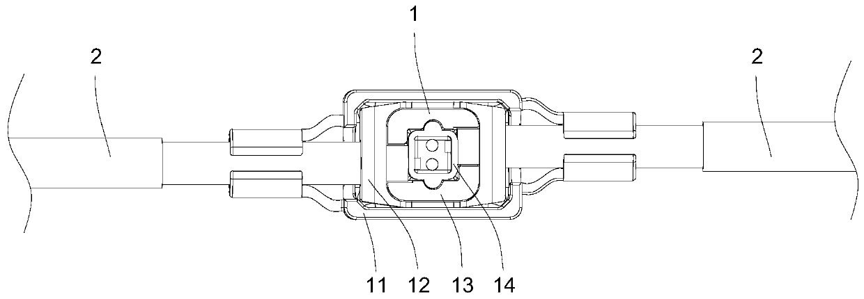 Preassembled wiring terminal