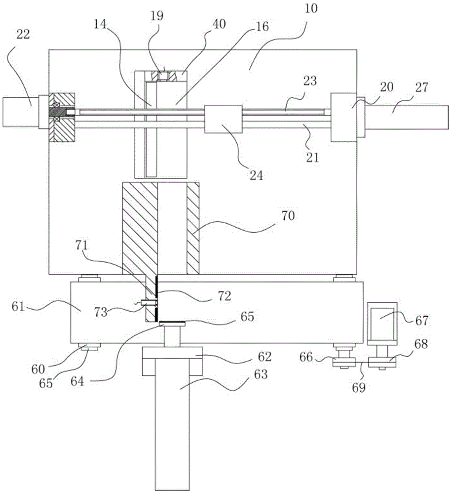 Metal plate conveying and flattening mechanism for electronic accessories