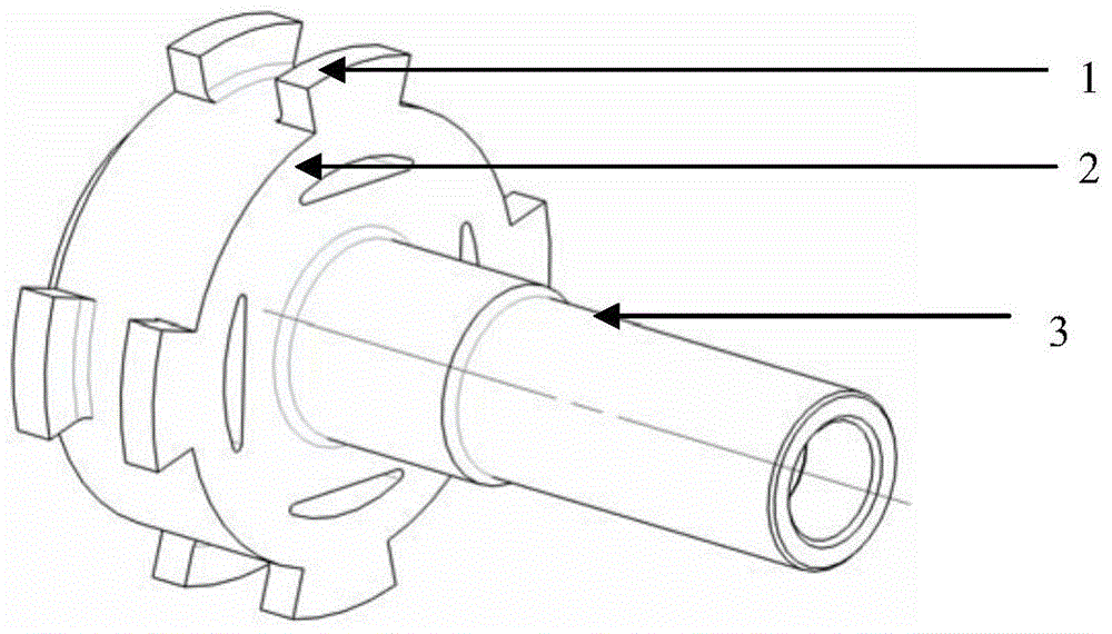 A processing method of a crescent groove of aero-engine valve shell