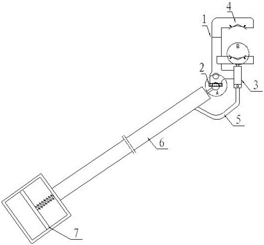 Electric power construction grounding device