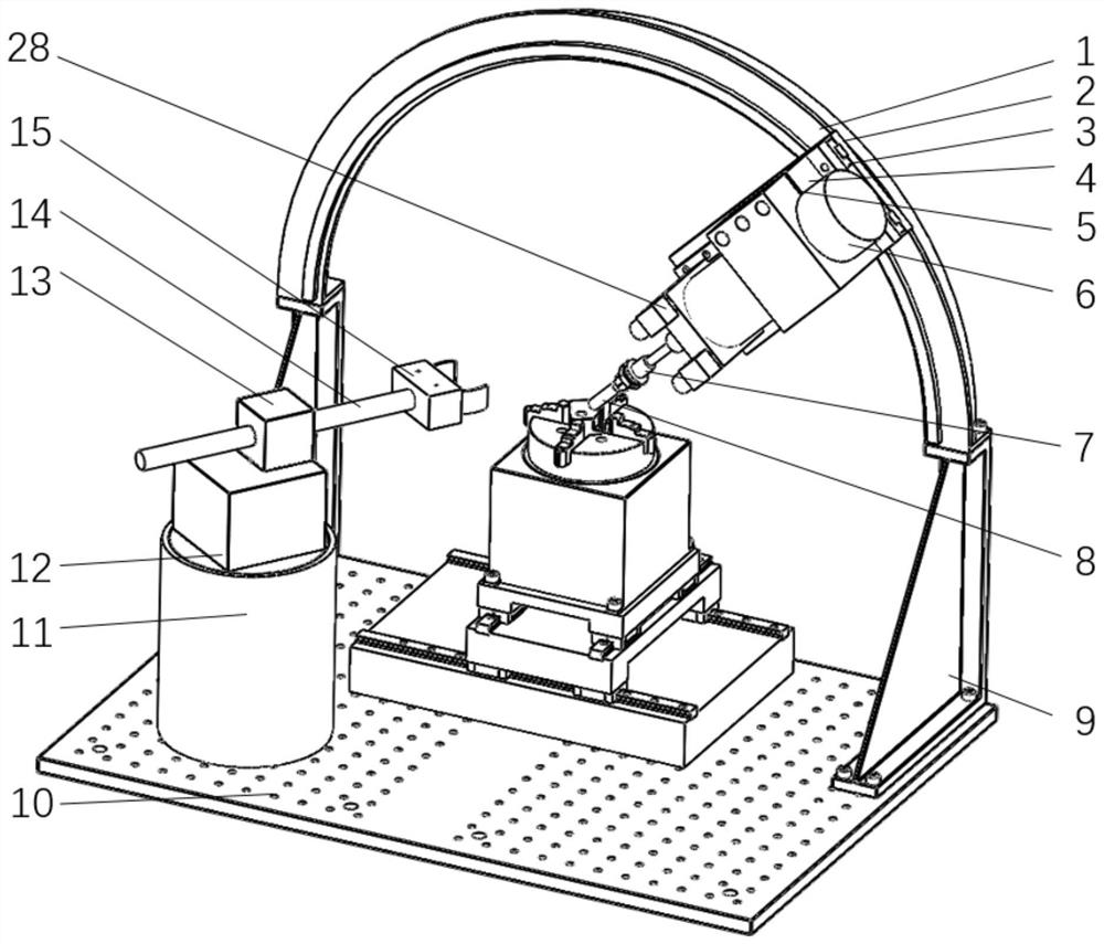 Intelligent polishing device and method for sapphire of special-shaped structure