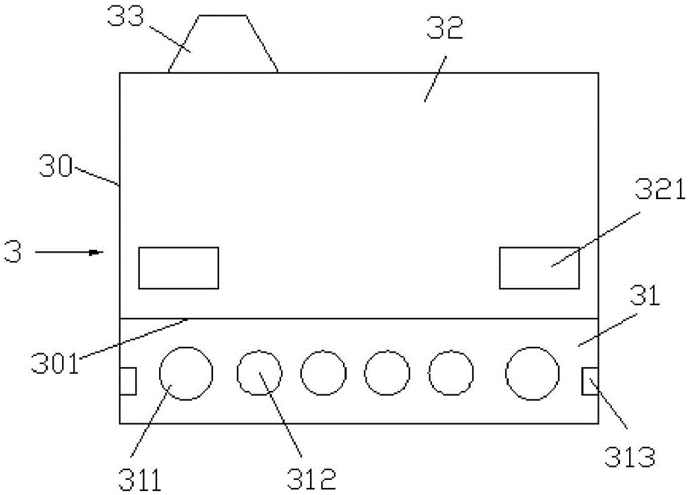 A medium rubber coating device for improving the flame retardant effect of flame retardant coating