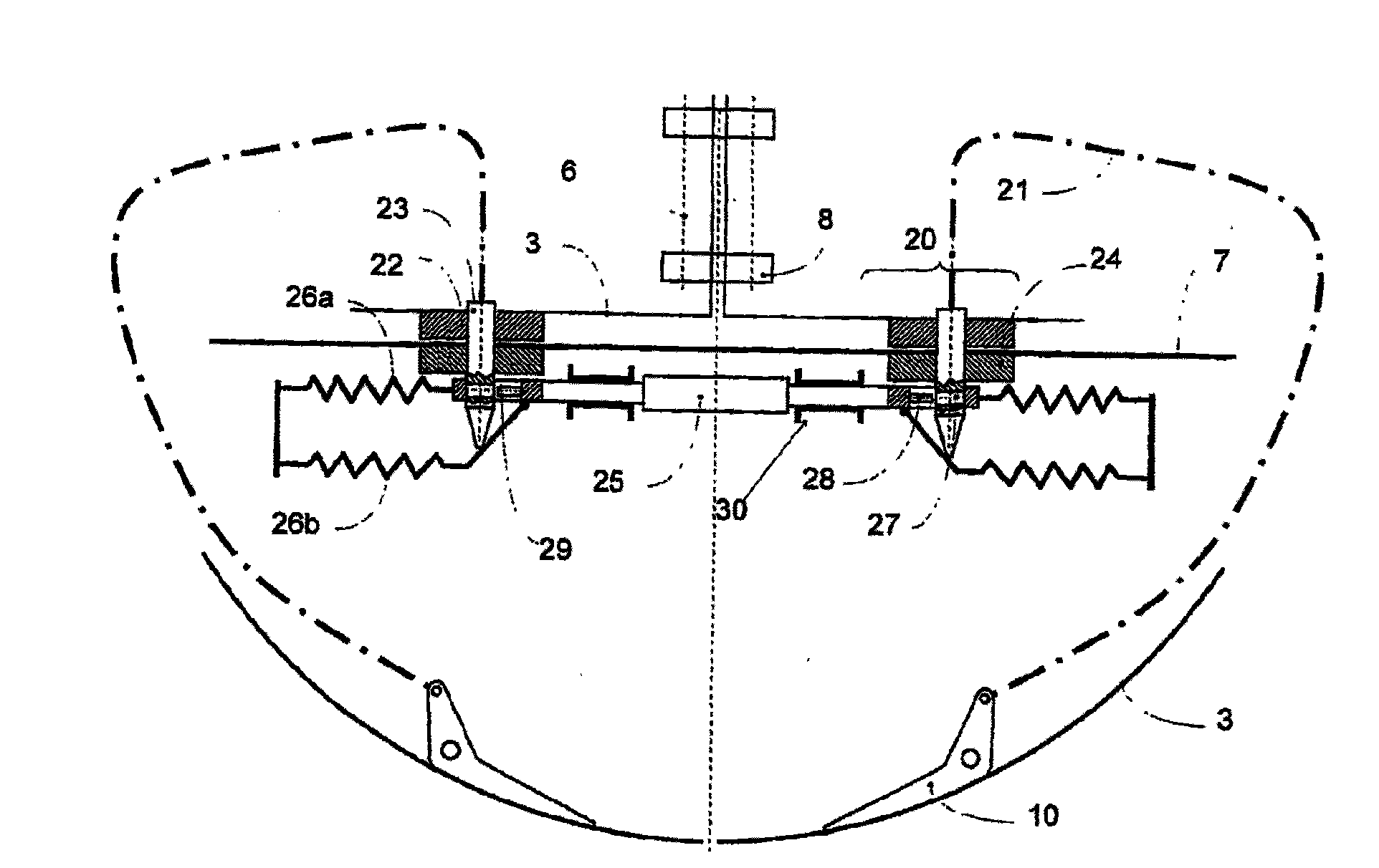 Side-opening jet engine nacelle