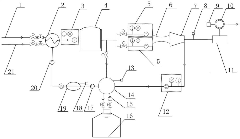 Low-quality waste heat recycling system