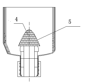 Masonry method of RH refining furnace capable of reducing consumption of refractory materials