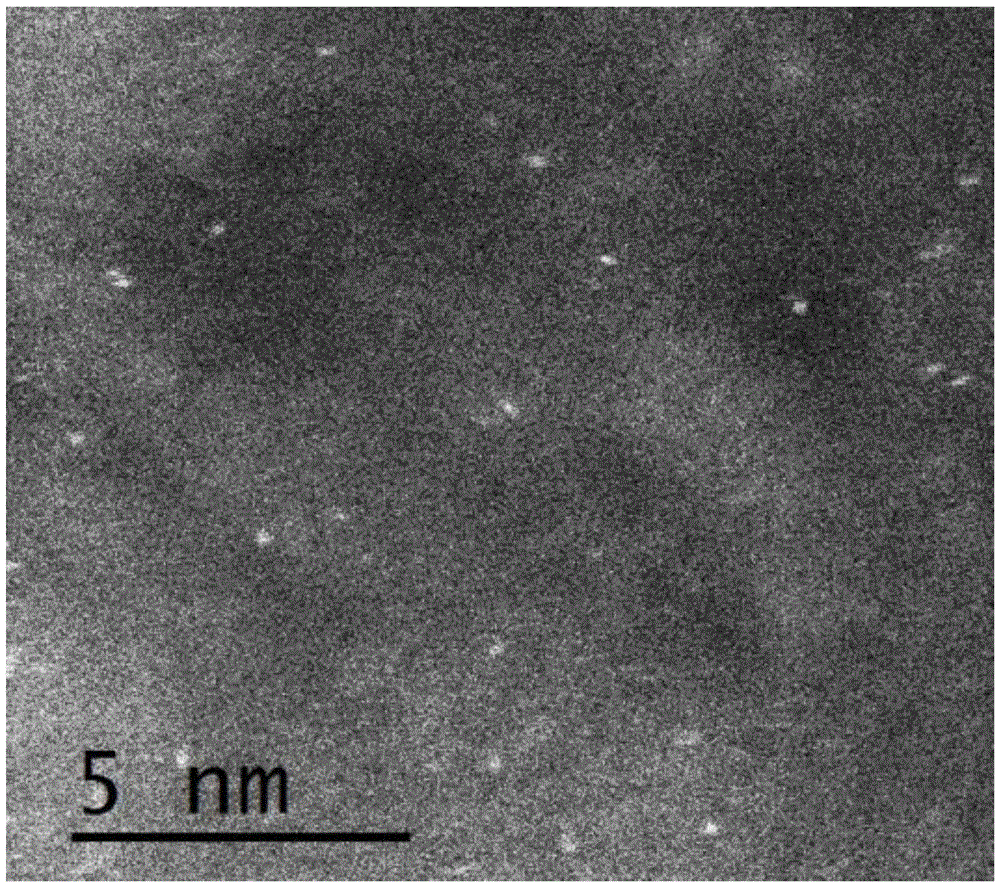 Catalyst with dispersed single platinum atoms and preparation method of catalyst
