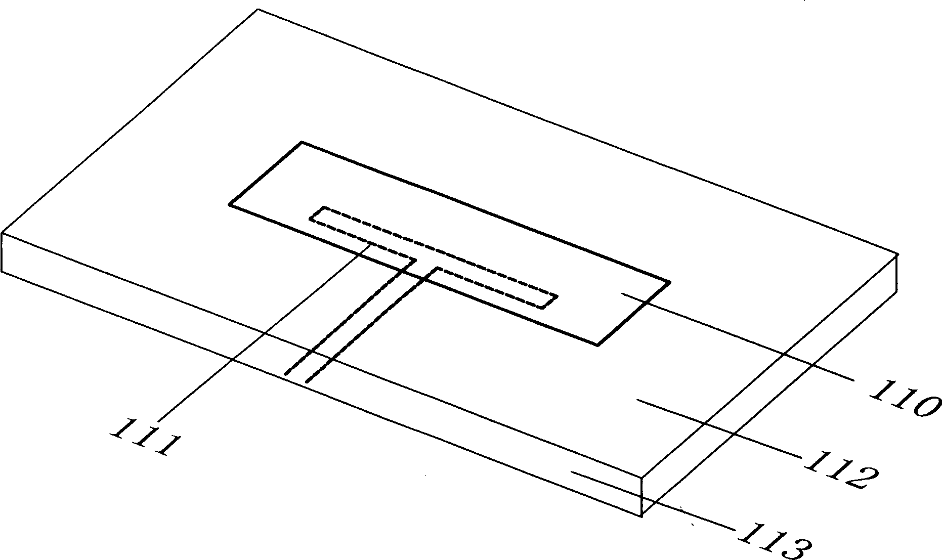 Micro band slot array antenna