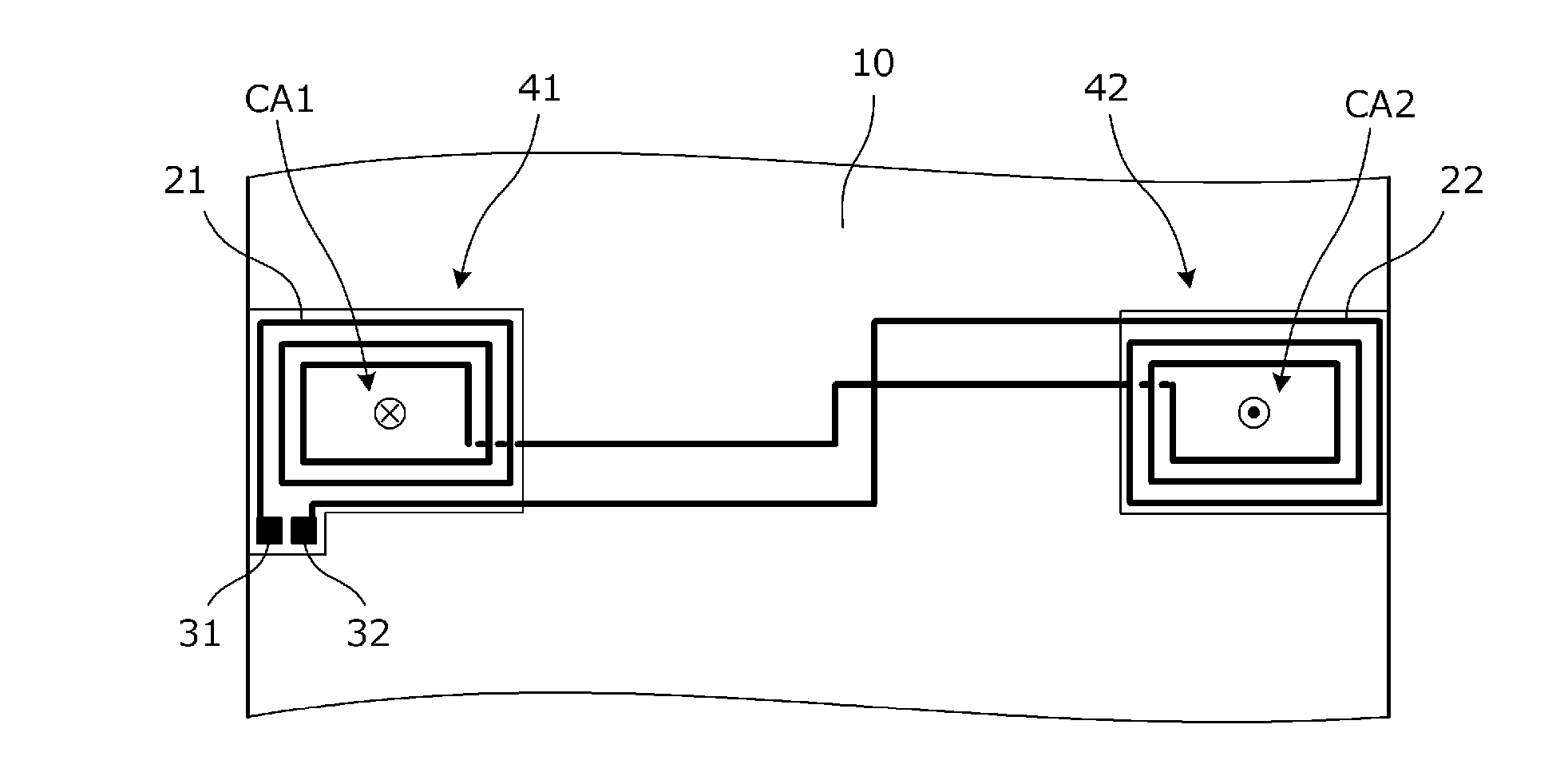 Antenna device and electronic apparatus