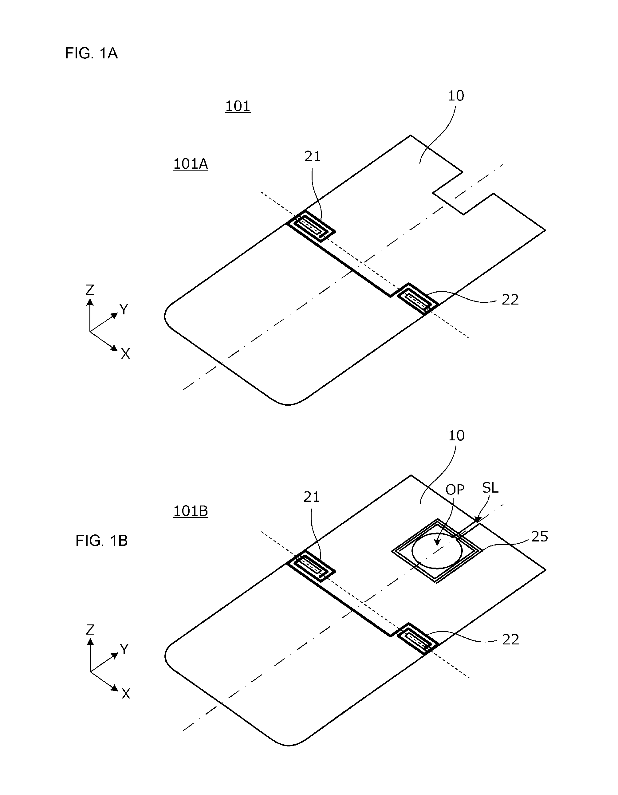 Antenna device and electronic apparatus