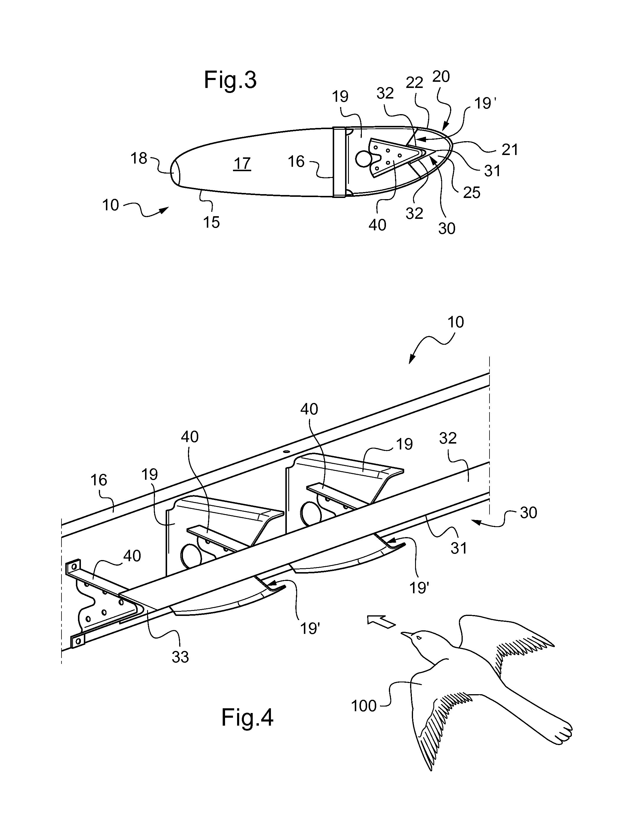 Aircraft airfoil, and an aircraft provided with such an airfoil