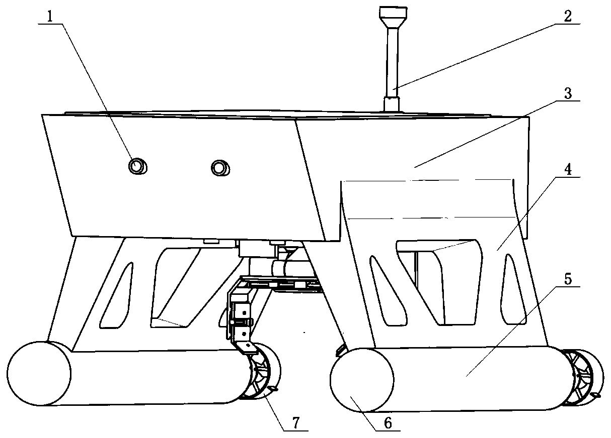 A docking system and docking method for an unmanned ship and auv