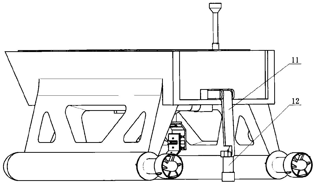 A docking system and docking method for an unmanned ship and auv