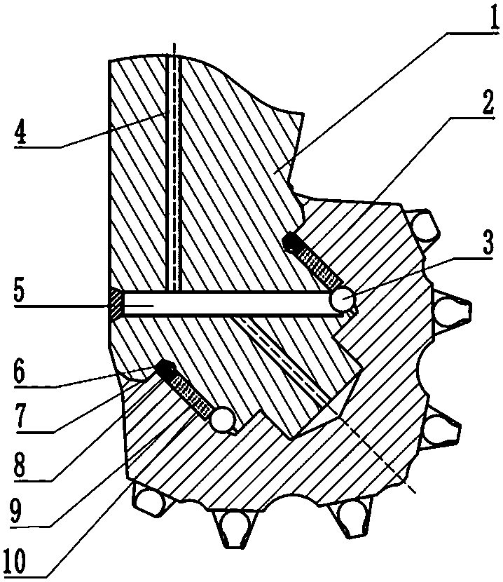 Monometallic compound seal structure for roller bit