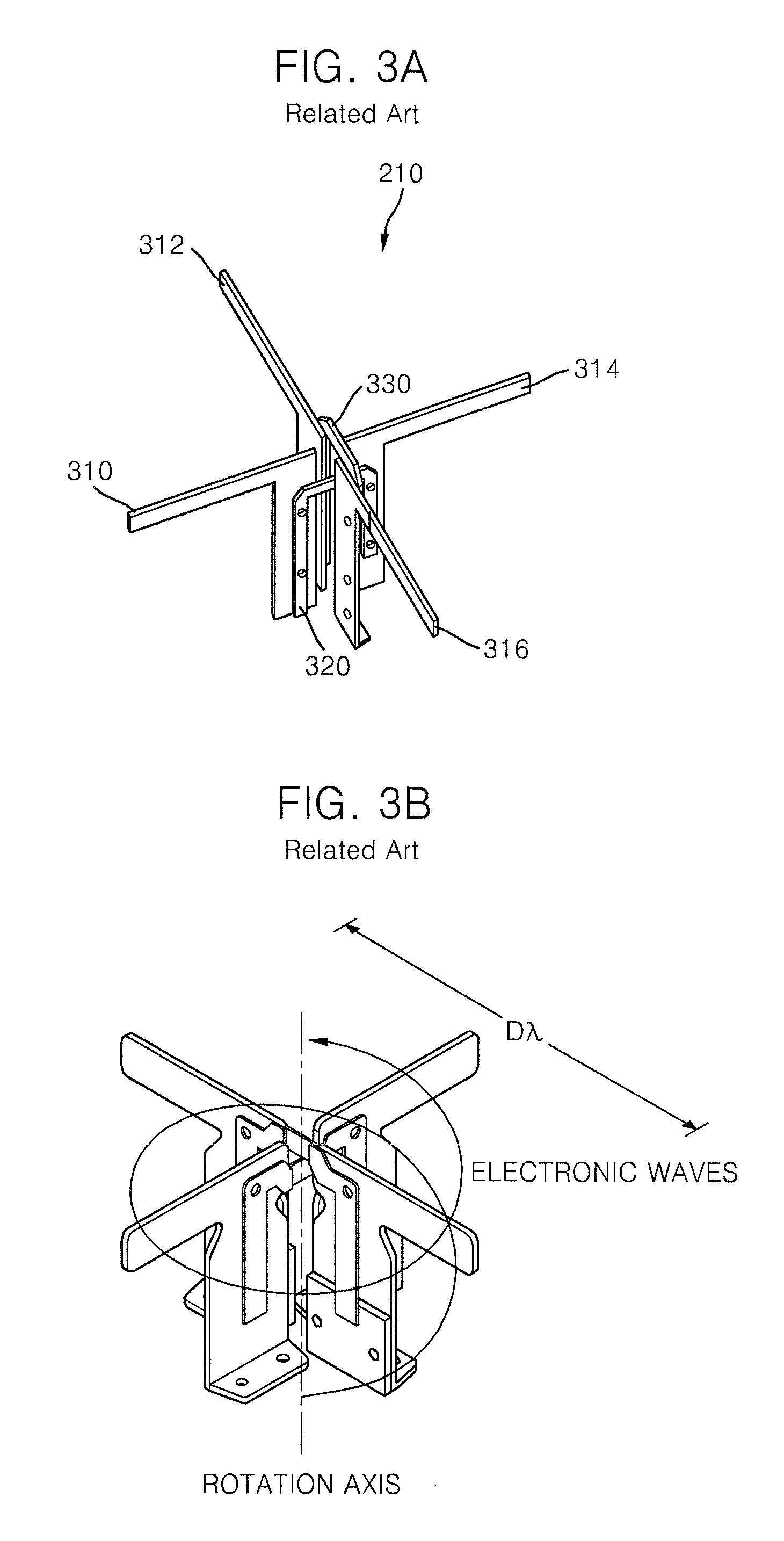 Complex elements for antenna of radio frequency repeater and dipole array circular polarization antenna using the same