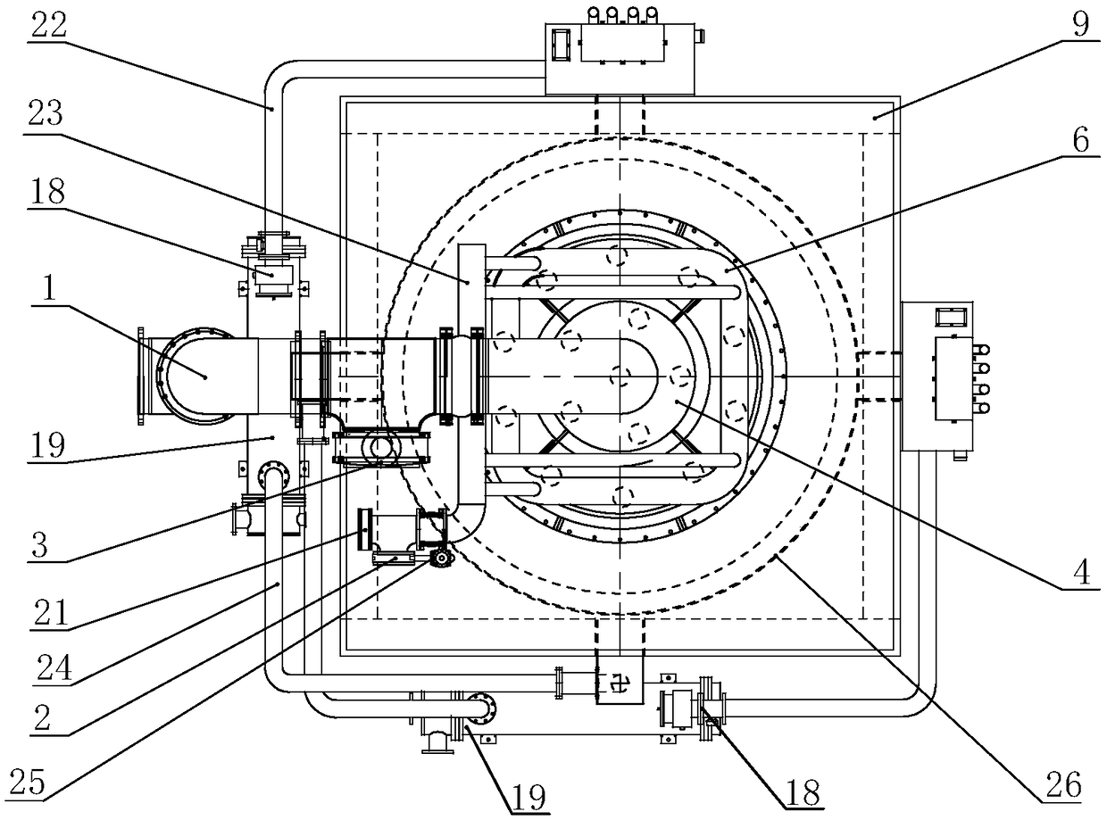 Electromagnetic slurry magnetic separator